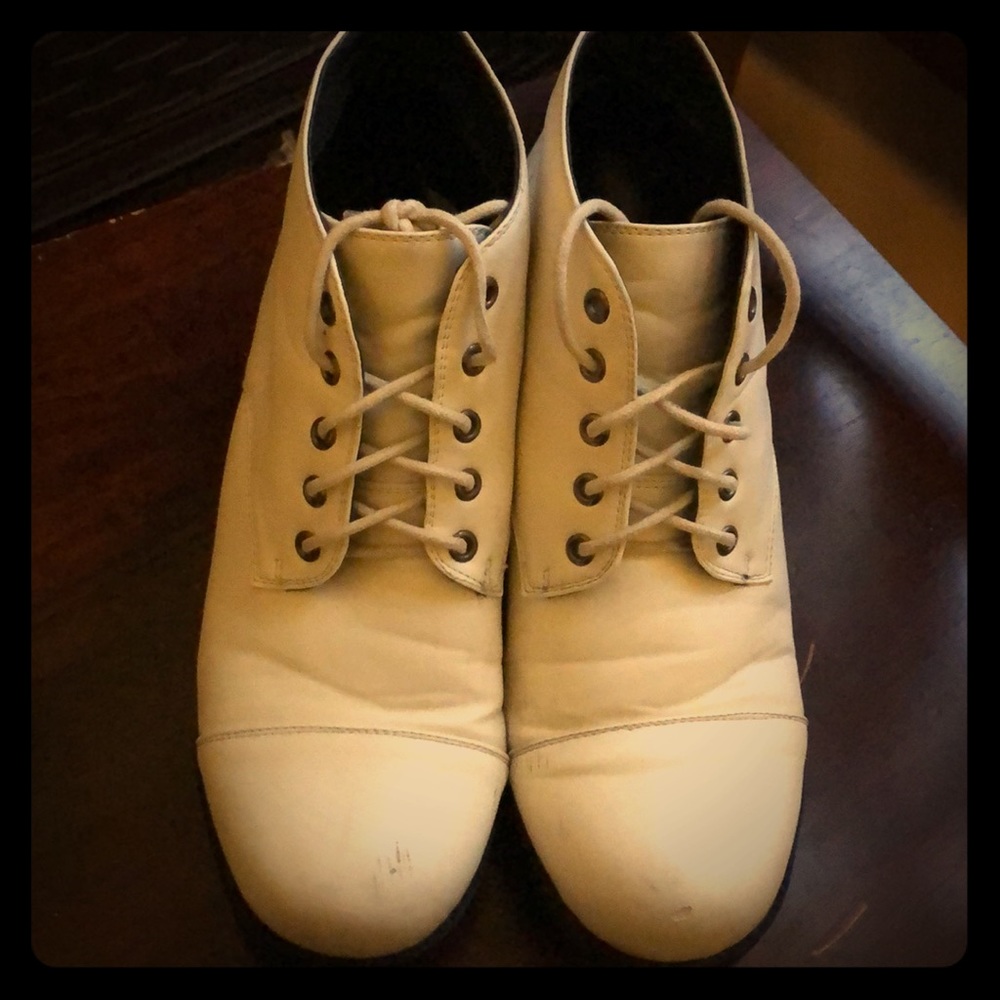 White booties